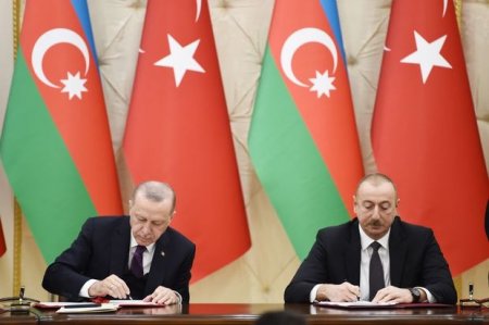 Azərbaycan-Türkiyə sənədləri imzalandı - YENİLƏNİB+FOTO