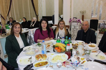 “Qayğıya Ehtiyacı və Əlilliyi Olan Şəxslərə Dəstək” İctimai Birliyi şəhid ailələri və qazilər üçün iftar süfrəsi təşkil edib