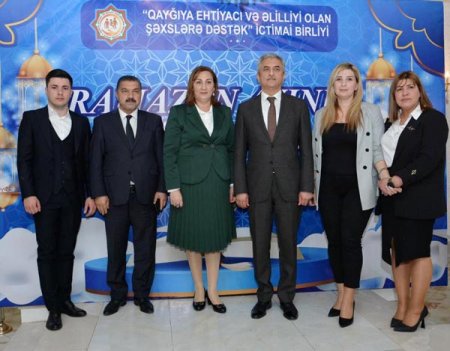 QHT rəhbəri Yasəmən Qəyyumlu İmişlidə şəhid ailələri üçün iftar süfrəsi təşkil edib