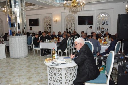 QHT rəhbəri Yasəmən Qəyyumlu İmişlidə şəhid ailələri üçün iftar süfrəsi təşkil edib
