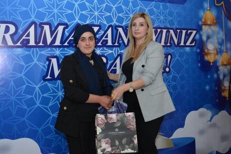 QHT rəhbəri Yasəmən Qəyyumlu İmişlidə şəhid ailələri üçün iftar süfrəsi təşkil edib
