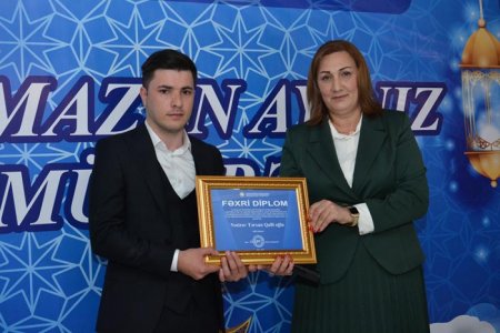 QHT rəhbəri Yasəmən Qəyyumlu İmişlidə şəhid ailələri üçün iftar süfrəsi təşkil edib