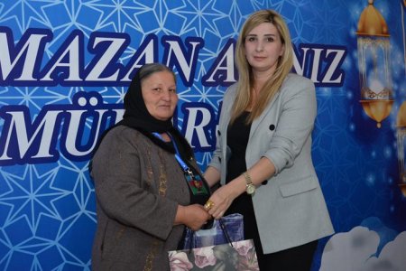 QHT rəhbəri Yasəmən Qəyyumlu İmişlidə şəhid ailələri üçün iftar süfrəsi təşkil edib