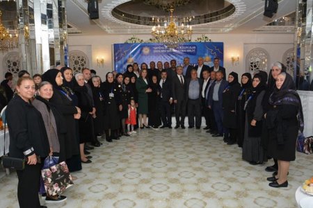 QHT rəhbəri Yasəmən Qəyyumlu İmişlidə şəhid ailələri üçün iftar süfrəsi təşkil edib