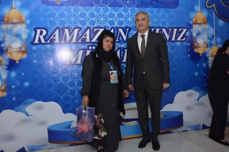 QHT rəhbəri Yasəmən Qəyyumlu İmişlidə şəhid ailələri üçün iftar süfrəsi təşkil edib