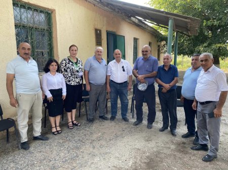 QHT sədri Yasəmən Qəyyumova seçicilərlə görüşlərə başladı