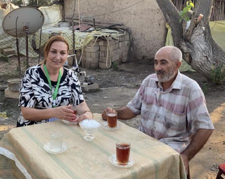 QHT sədri Yasəmən Qəyyumova seçicilərlə görüşlərə başladı