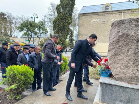 Milli Qəhrəman Vəzir Orucovun xatirəsi anılıb