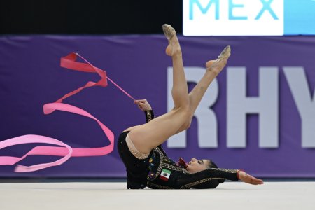 Azərbaycan gimnastları Bakıda keçirilən beynəlxalq turnirdə gümüş medal qazanıblar