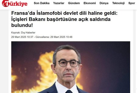 “Türkiye” qəzeti: Fransa islamofob dövlətə çevrilib