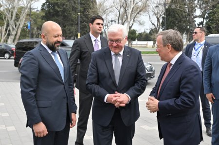 Almaniya Prezidenti Frank-Valter Ştaynmayer İçərişəhərlə tanış olub