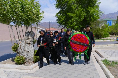 “Dəmir Yumruq Alfa -A” Cəmiyyətinin üzvləri Ordubadda şəhid ailələri ilə görüş keçirib