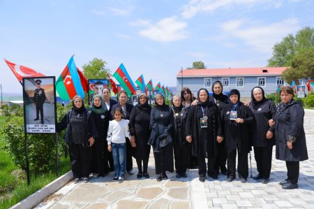 “Dəmir Yumruq Alfa -A” Cəmiyyətinin üzvləri Ordubadda şəhid ailələri ilə görüş keçirib