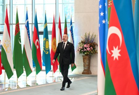 Daşkənddə Mərkəzi Asiya Dövlət Başçılarının 7-ci Məşvərət Görüşü keçirilib Prezident İlham Əliyev tədbirdə çıxış edib